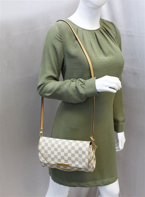 lv graceful mm damier azur|louis vuitton damier azur crossbody.